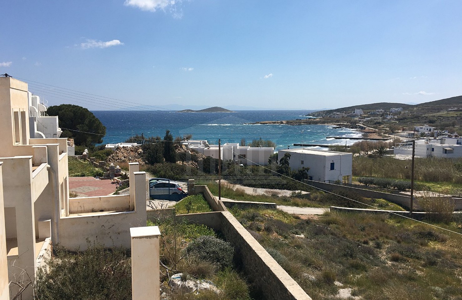 Incomplete Residential Complex in Azolimnos, Syros